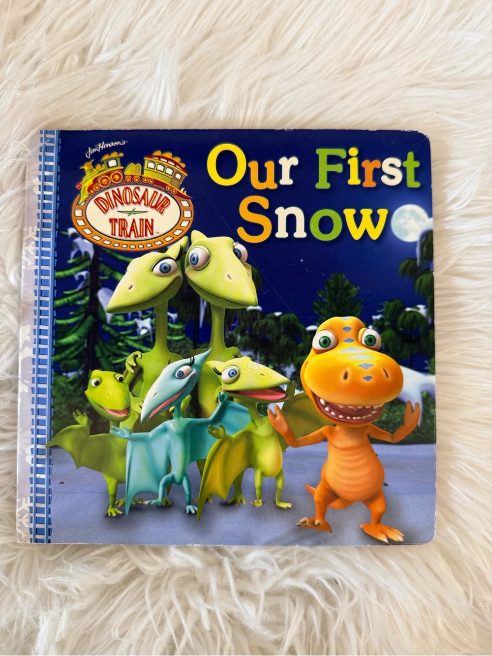 💫10/$25 • Dinosaur Train Our First Snow Boardbook